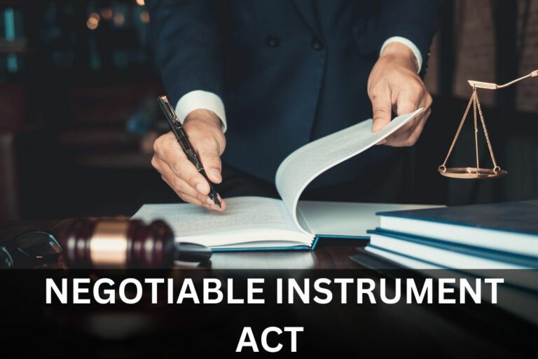 Negotiable Instrument Act 1881 in Hindi